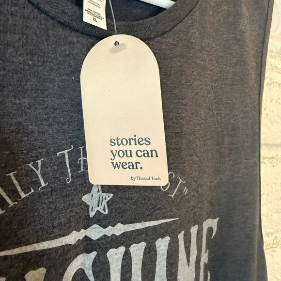 Sunshine & Whiskey Muscle Tank – Thread Tank – Size XL – NWT - Picture 5 of 5